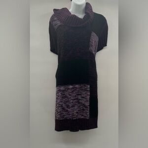 Style & Co Purple Knit Midi Sweater Dress – Women's 2X – 100% Acrylic
